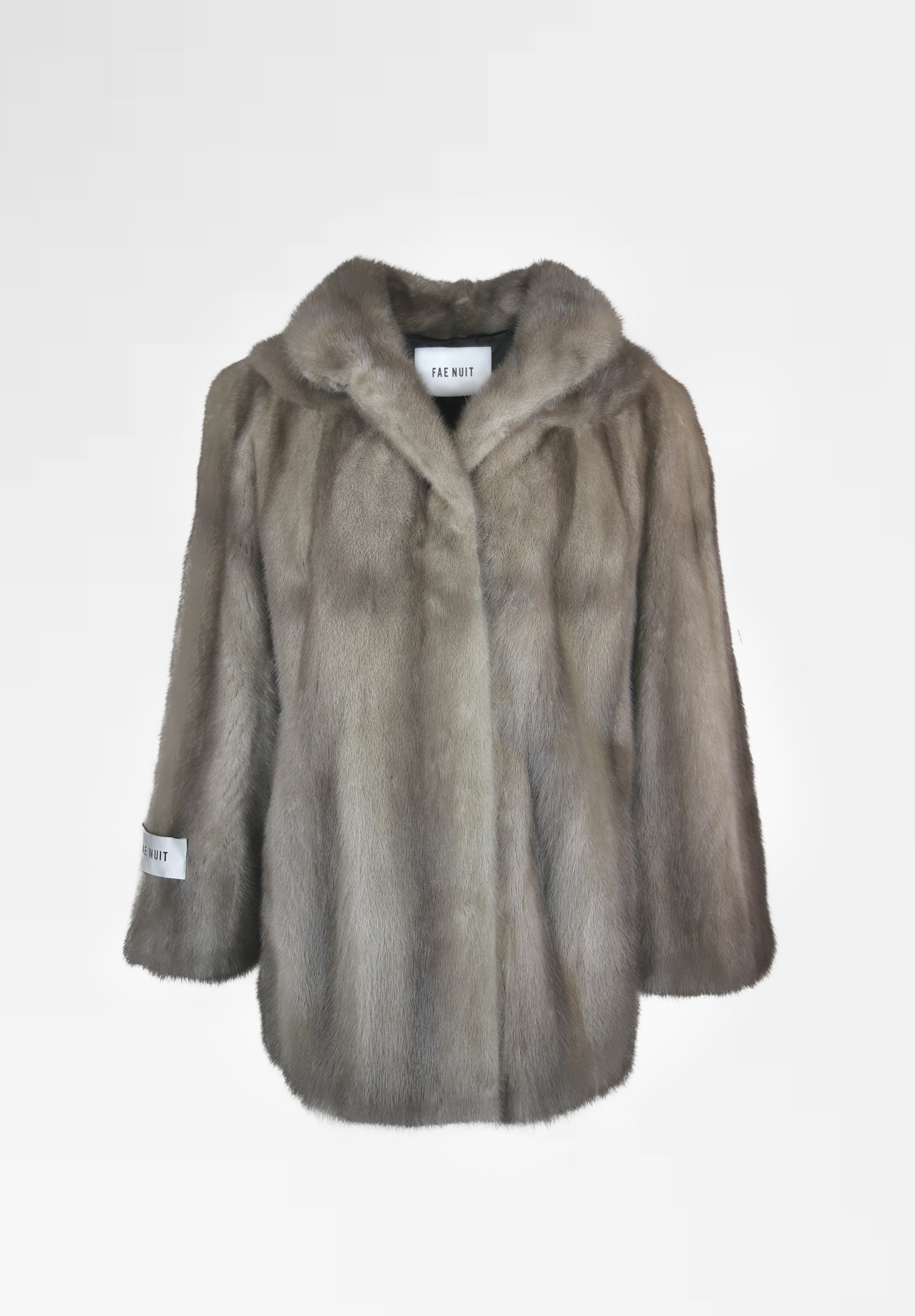 muguet ミュゲ volume fake fur cort muguet ミュゲ volume fake fur cort Off White Short Faux Fur