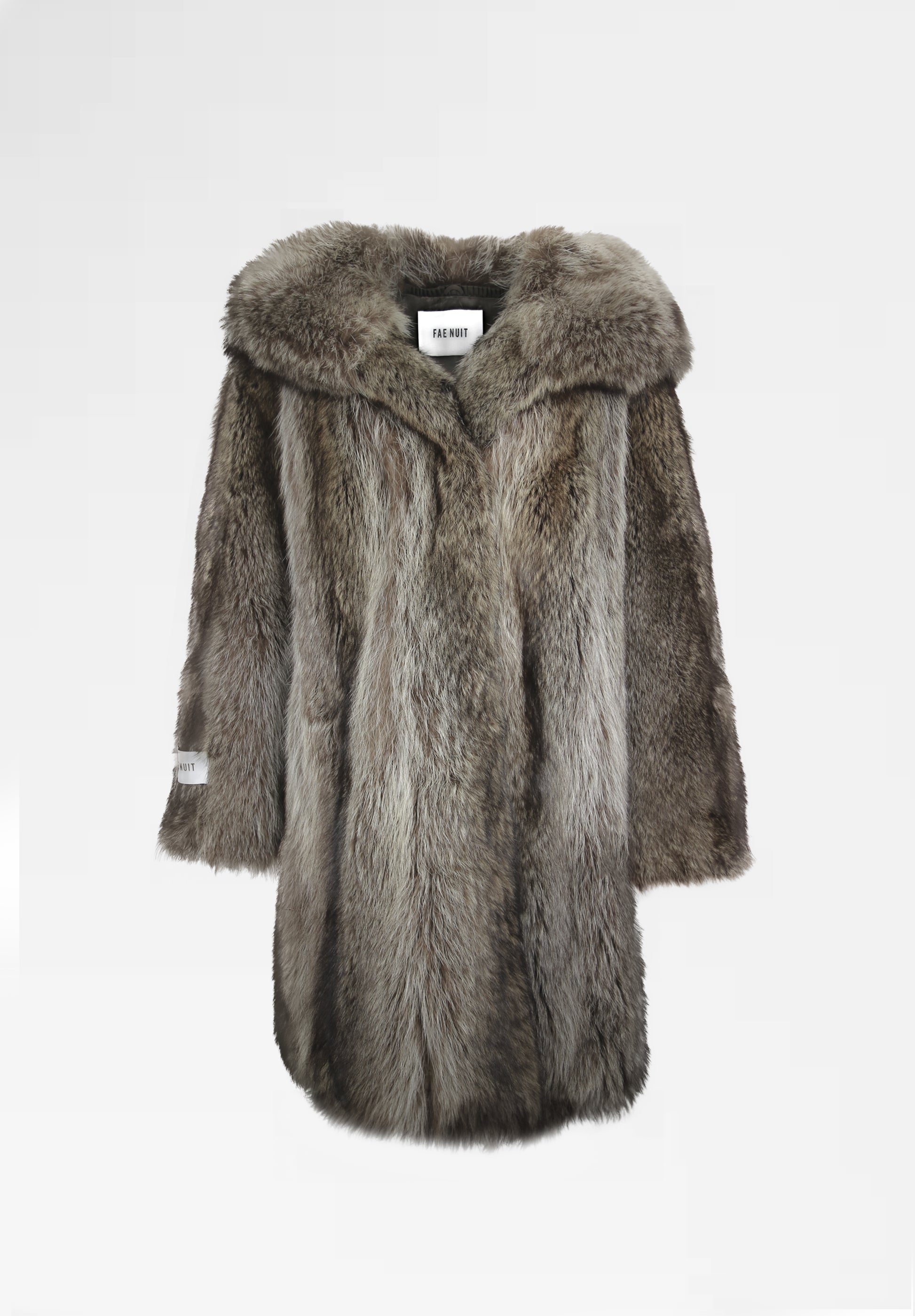 Premium Refurbished Pre-Owned Fox Fur Coat by Fae Nuit Studio