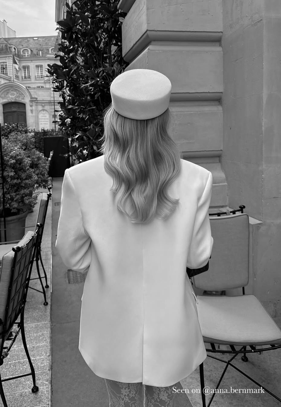 The Classic Wool Oriana Pillbox Hat of Fae Nuit Studio worn and styled by Anna Bernmark