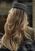 The Classic Wool Oriana Pillbox Hat of Fae Nuit Studio worn and styled by Sasha Fuks